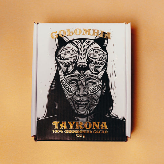 NEW: 100% Ceremoniell Kakao, Tayrona - Block, 500 gr