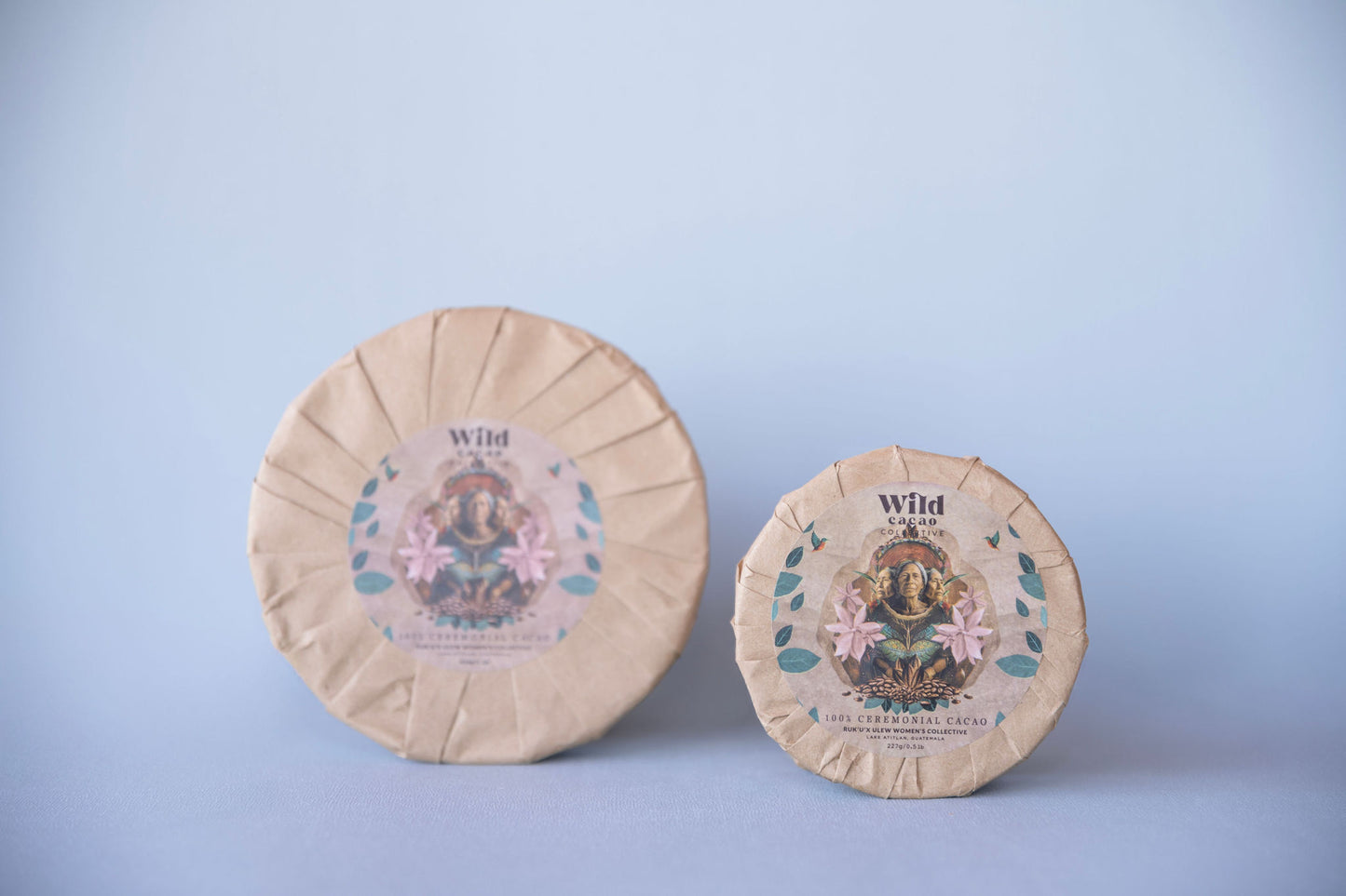 100% Ceremoniell Kakao / Ceremoniële Cacao, Ruk'u'x Ulew – Blok 227 gr