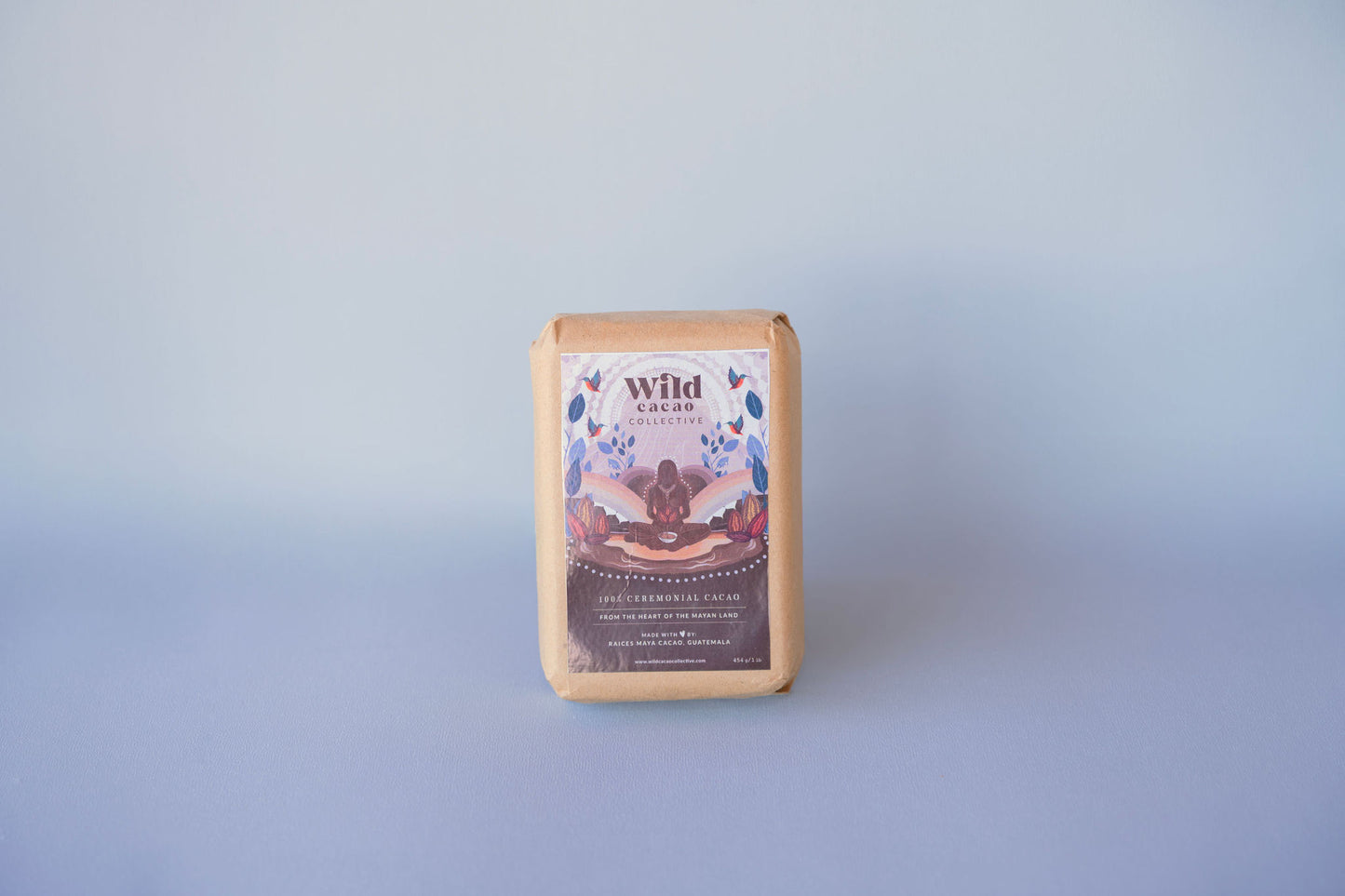100% Ceremoniell Kakao / Ceremoniële Cacao, Maia Raices, Blok, 454 gr