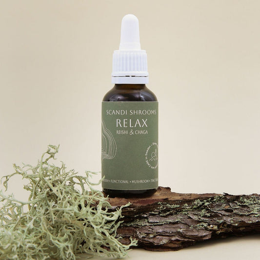 Functional mushroom tincture- Relax - Reishi & Chaga