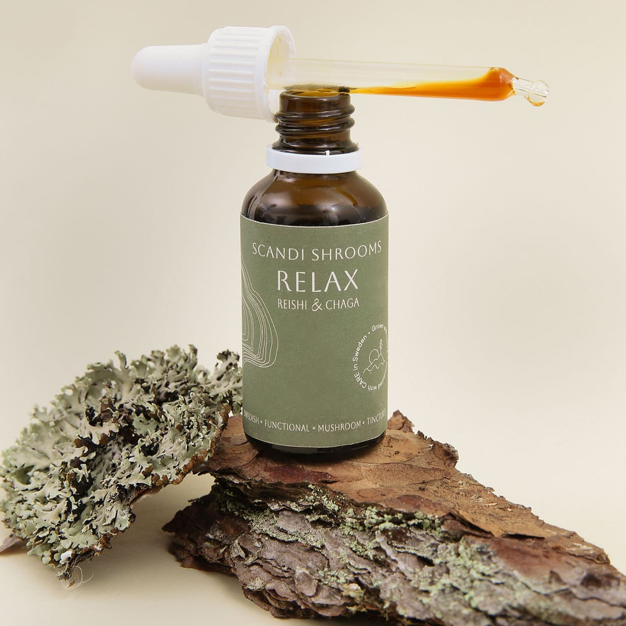 Functional mushroom tincture- Relax - Reishi & Chaga