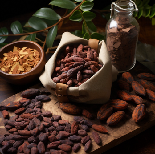 Ceremonial Cacao beans