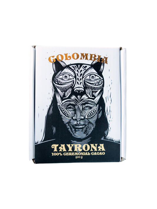 100% Ceremoniell Kakao, Tayrona - Block 500 gr