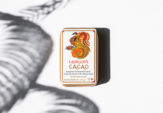 100 % zeremonieller Kakao, Lava Love – Block 454 gr