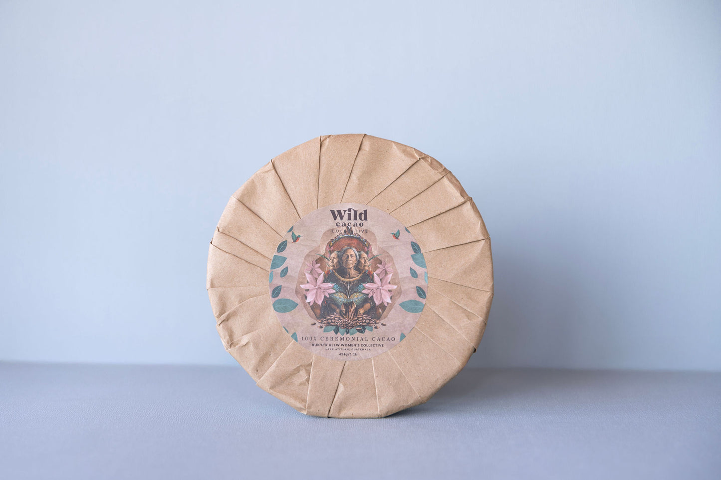 100 % ceremoniell kakao / ceremoniell kakao, Ruk'u'x Ulew – Block 454 gr