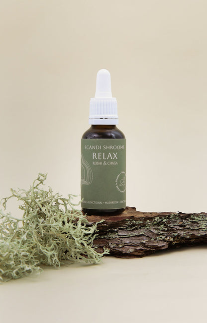 Functional mushroom tincture- Relax - Reishi & Chaga